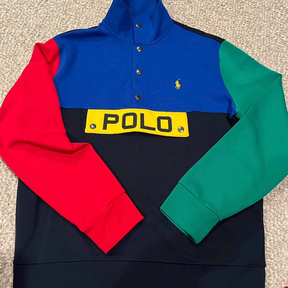 Polo sweatshirt